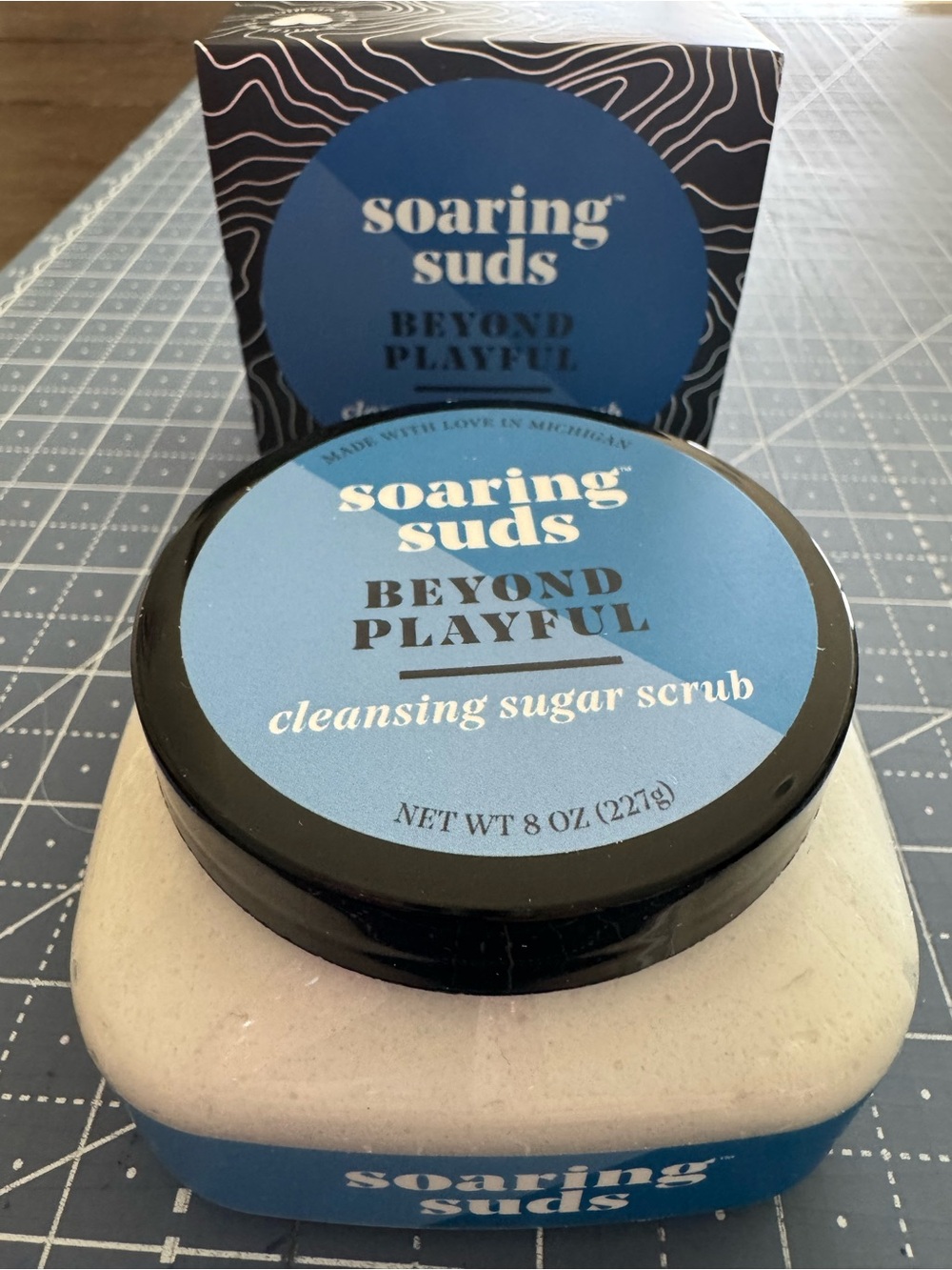 Soaring Suds Soap Co “Beyond Excited”cleansing sugar scrub! BRAND NEW!